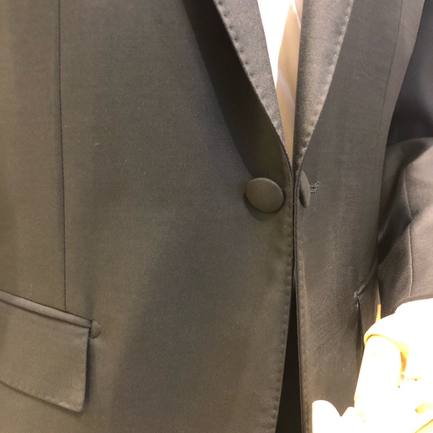 ブラックフォーマルスーツ：スーパー150 