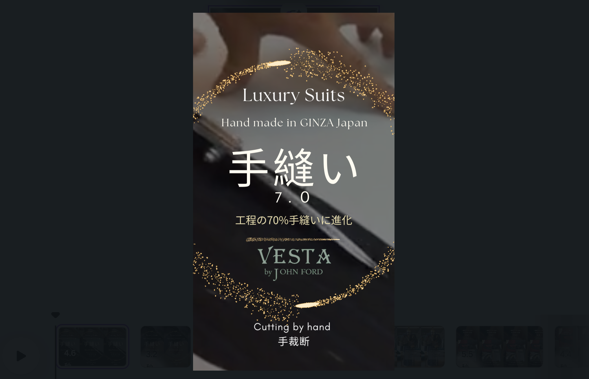 Read more about the article 進化するヴェスタのスーツで更に上のパフォーマンスを　Vesta’s Luxury Suits Evolve for Your Best Performance