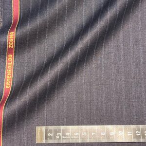 ゼニアスーツ：トロフェオ：ネイビーパープルストライプ