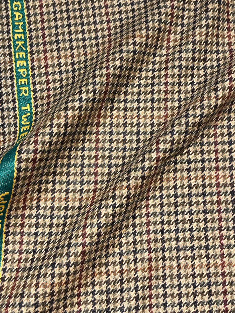 ゲームキーパーツイード:ジャケット:ガンクラブチェック