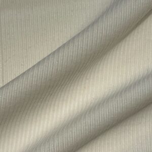 カシミヤコットン:ホワイト:コーデュロイスーツ