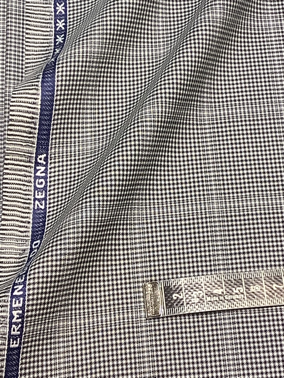 ゼニアスーツ:トロピカル:クールエフェクト:ライトグレーチェック - 画像 (3)