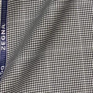 ゼニアスーツ：トロピカル：クールエフェクト：ライトグレーチェック