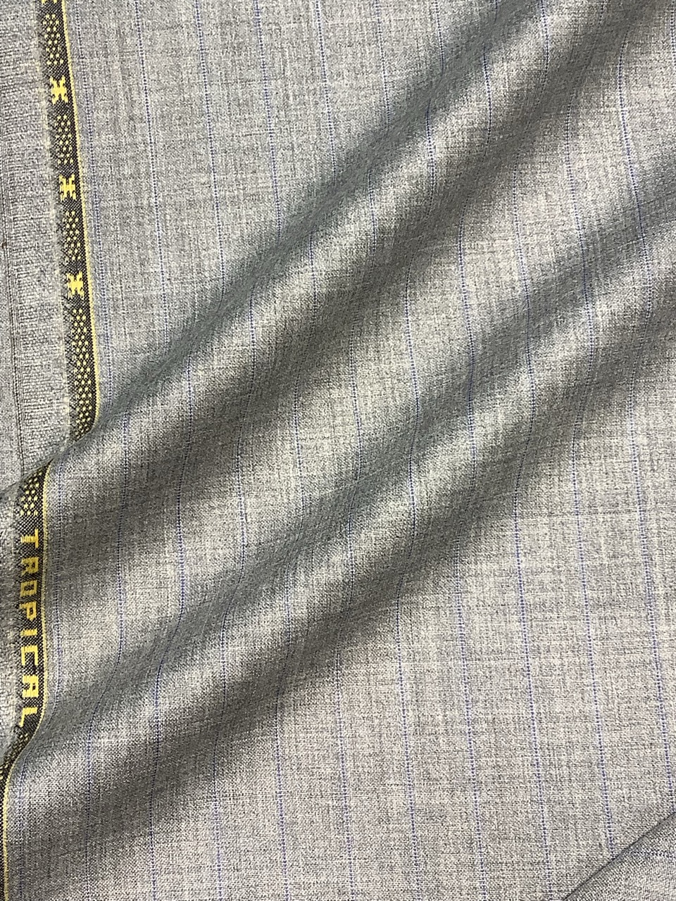 ゼニアスーツ:トロピカル:ライトグレーブルーストライプ - 画像 (2)