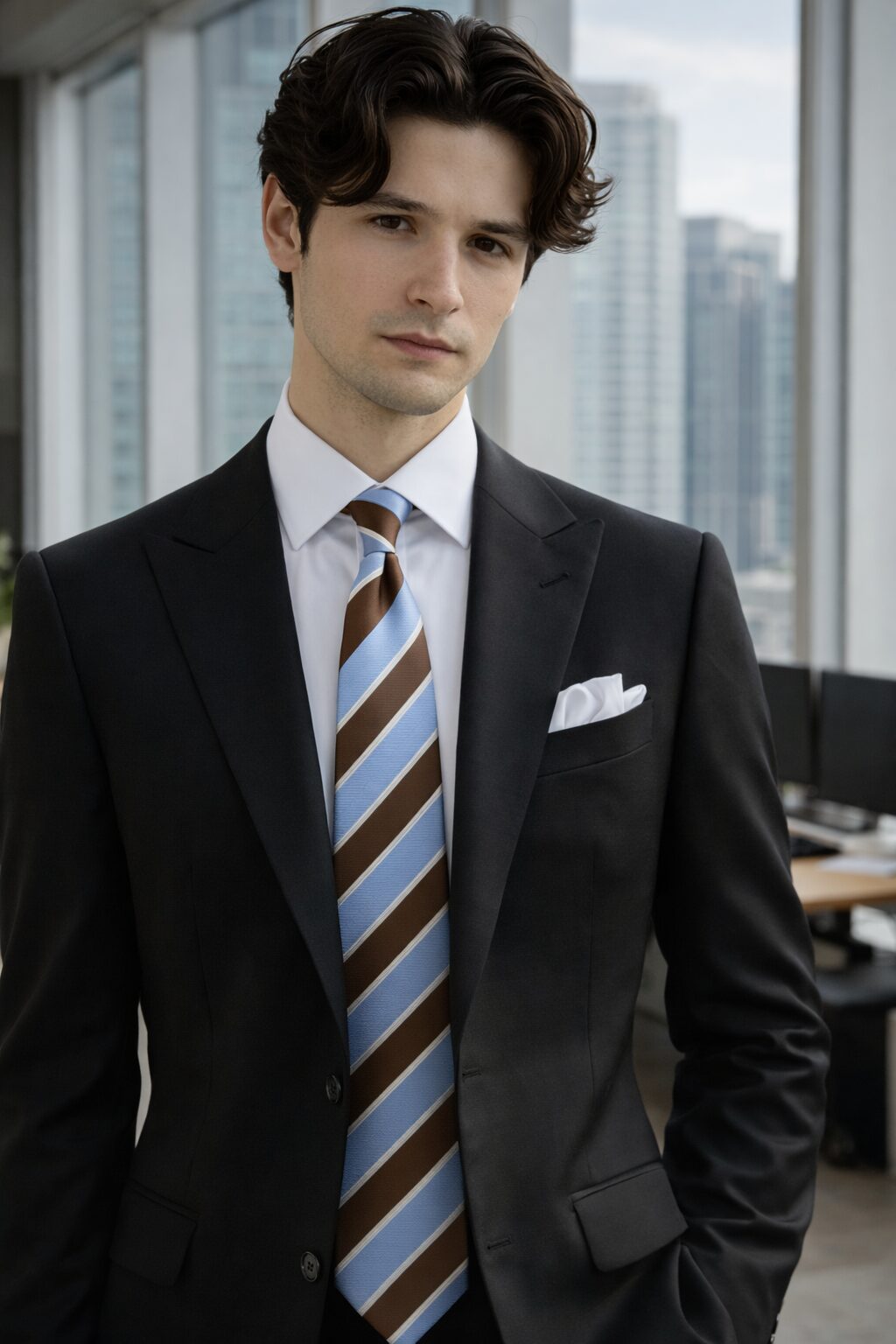 Ermenegildo Zegna “Amazing” ブラック:フロックコートスーツ - 画像 (5)