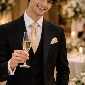 Ermenegildo Zegna “Amazing” ブラック:フロックコートスーツ