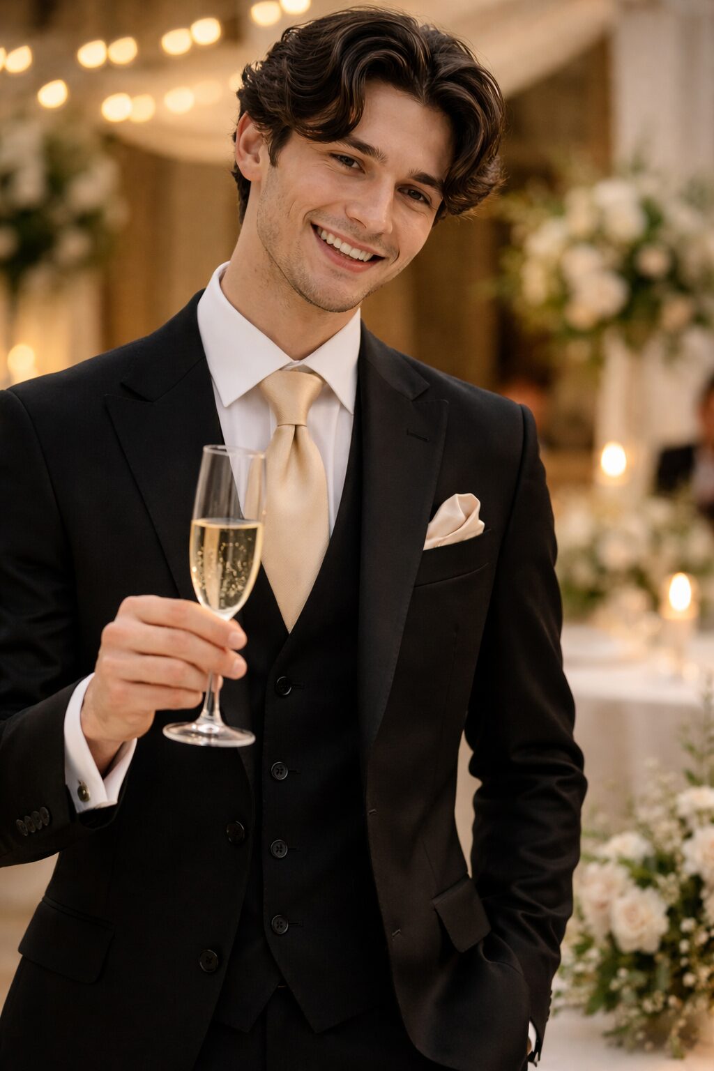 Ermenegildo Zegna “Amazing” ブラック:フロックコートスーツ