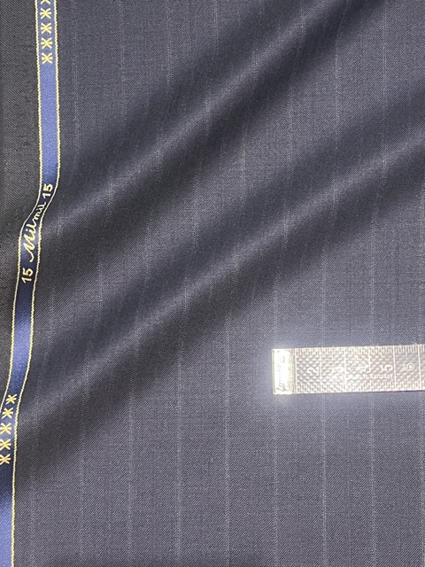 ゼニアスーツ:15milmil15ネイビーオルタネイトストライプ - 画像 (2)