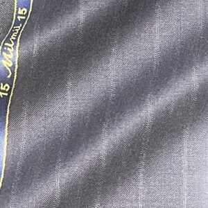 ゼニアスーツ：15milmil15ネイビーオルタネイトストライプ