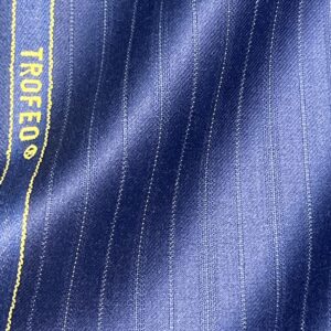 ゼニアスーツ：トロフェオ：ロイヤルブルーオルタネイトストライプ